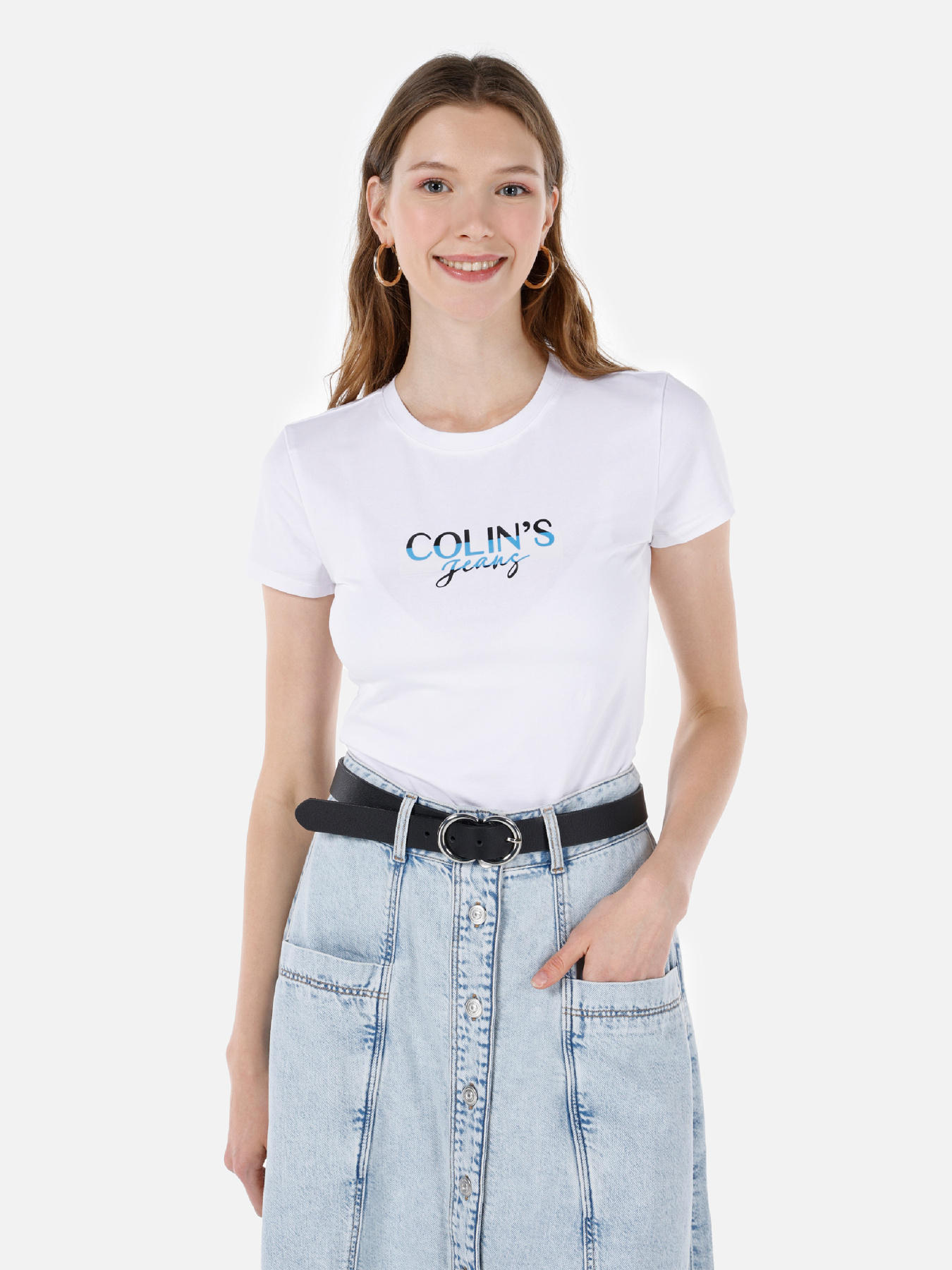 Футболки и поло Colin’s модель CL1068728_Q1.V1_WHT Фото