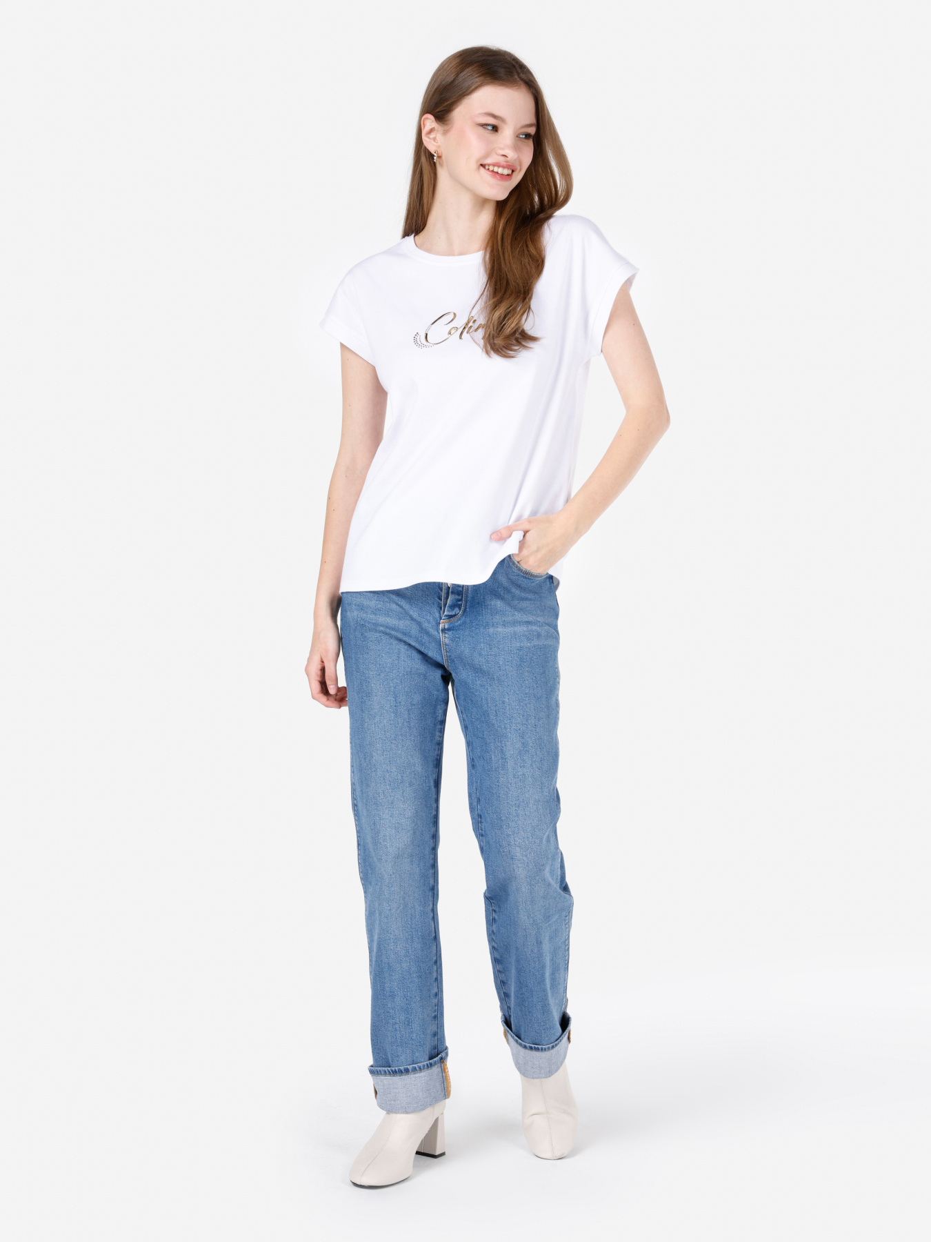 Футболки и поло Colin’s модель CL1068731_Q1.V1_WHT Фото