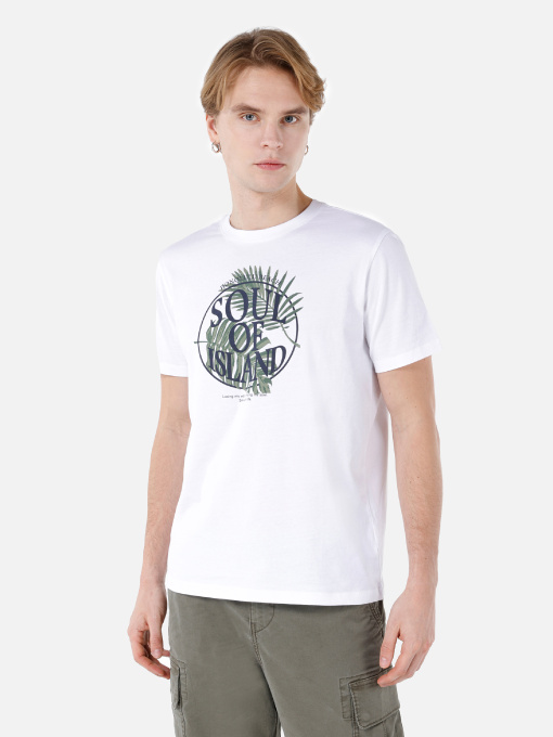 Футболки и поло Colin’s модель CL1068835_Q1.V1_WHT Футболки и поло Colin’s модель CL1068835_Q1.V1_WHT Фото