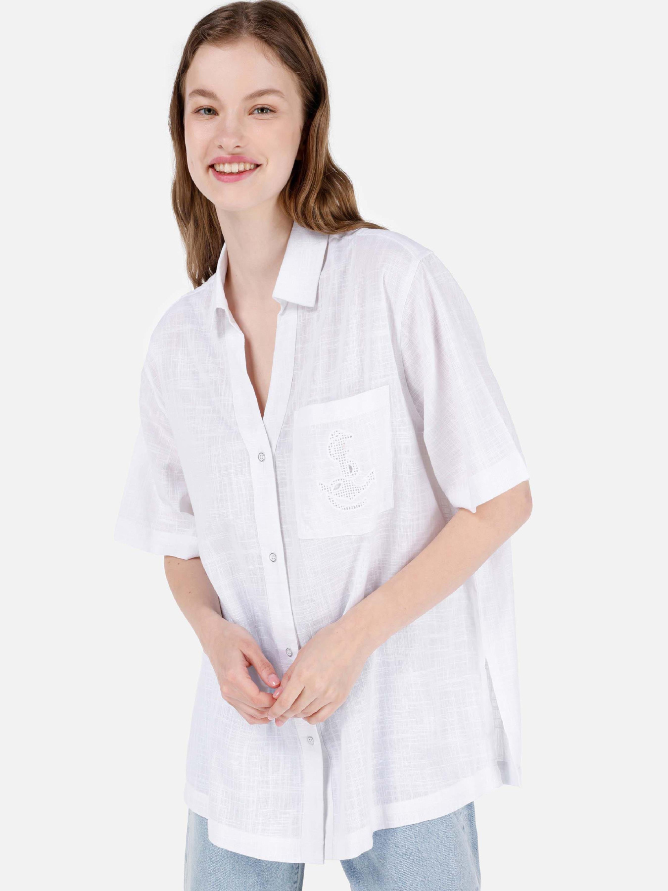 Сорочки Colin’s модель CL1068891_Q1.V1_WHT Фото