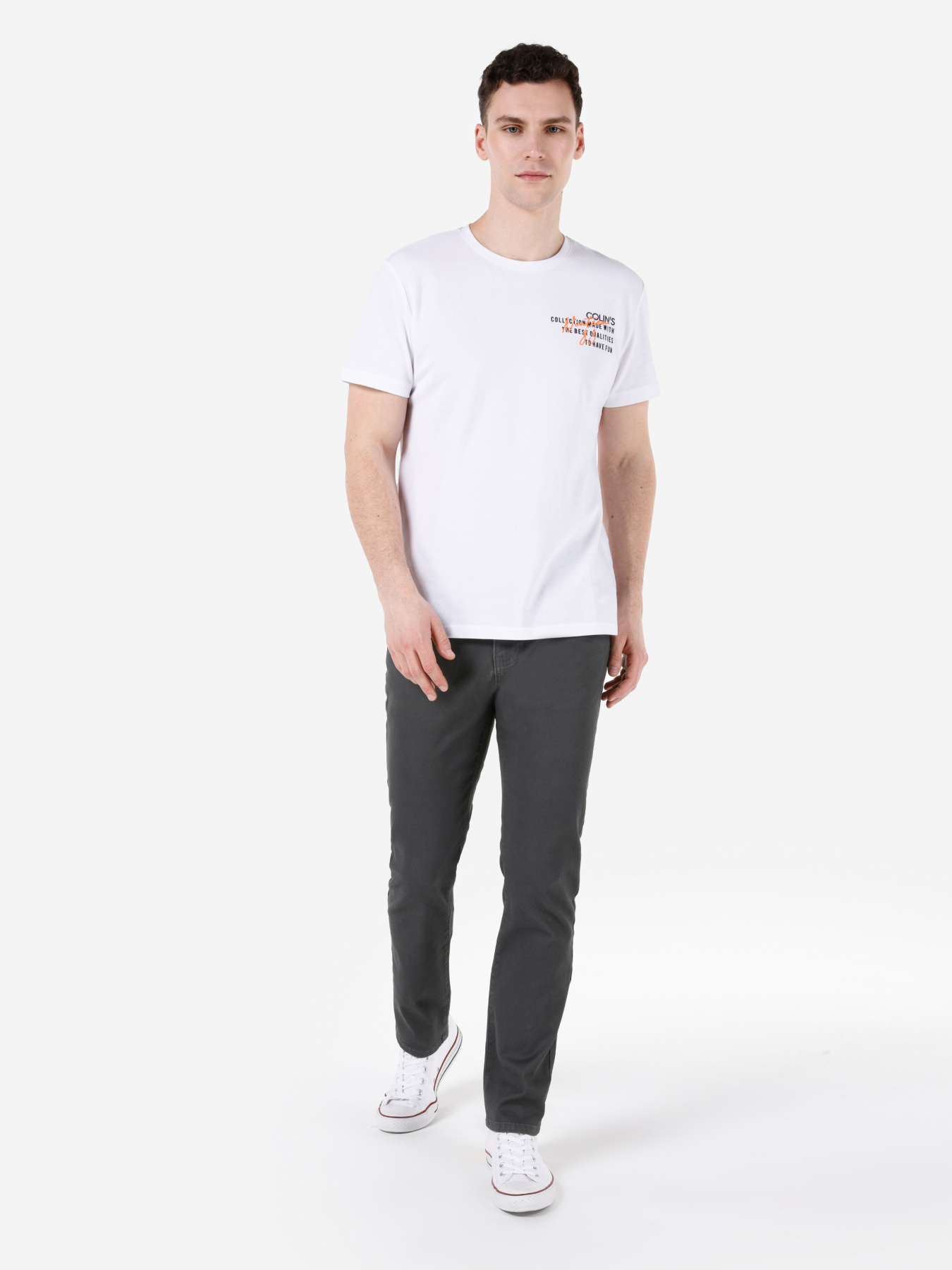 Футболки и поло Colin’s модель CL1069263_Q1.V1_WHT Фото