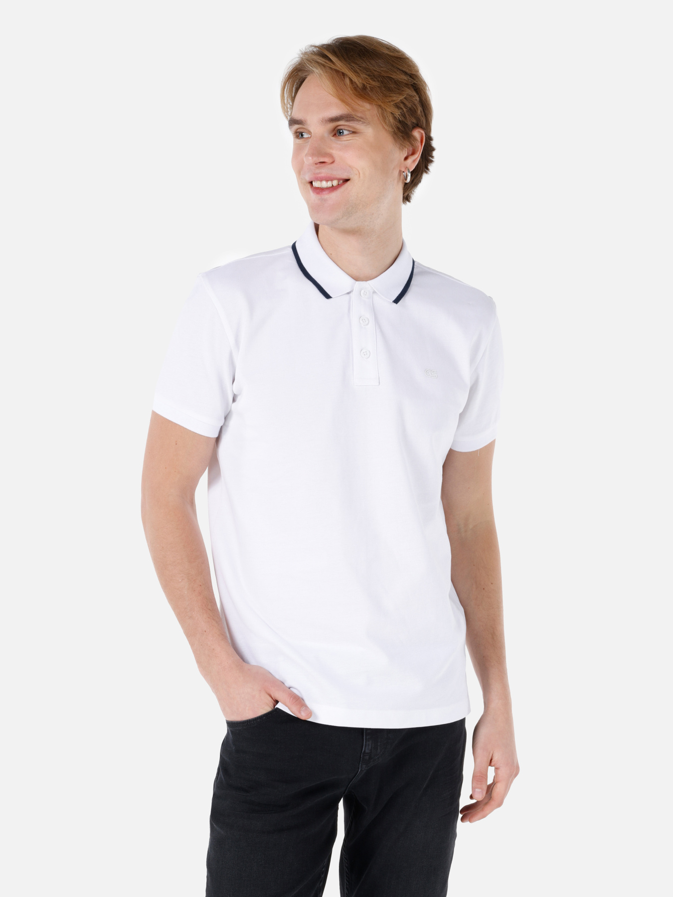 Футболки и поло Colin’s модель CL1069373_Q1.V1_WHT Фото