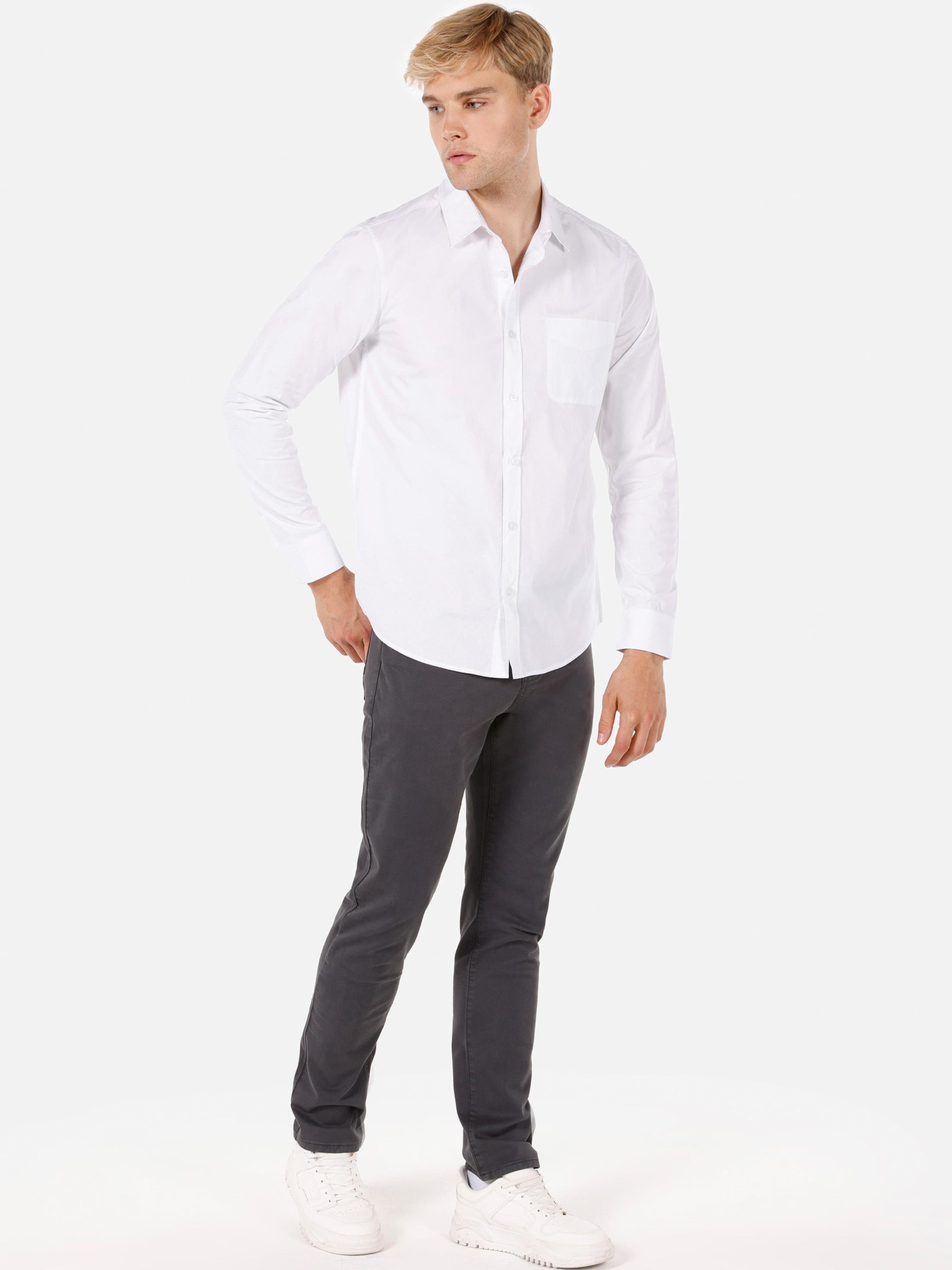 Рубашки Colin’s модель CL1070376_Q1.V1_WHT Фото