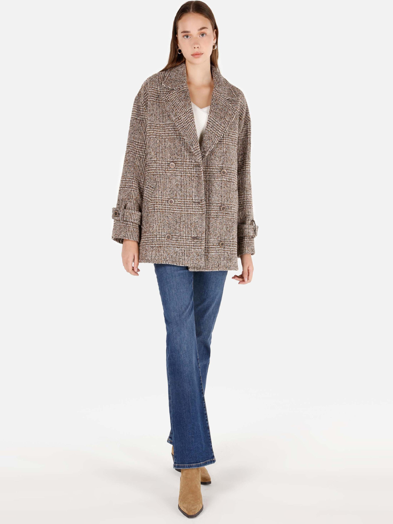 Пальта та плащі Colin’s модель CL1070983_Q1.V1_LBR Пальта та плащі Colin’s модель CL1070983_Q1.V1_LBR Фото