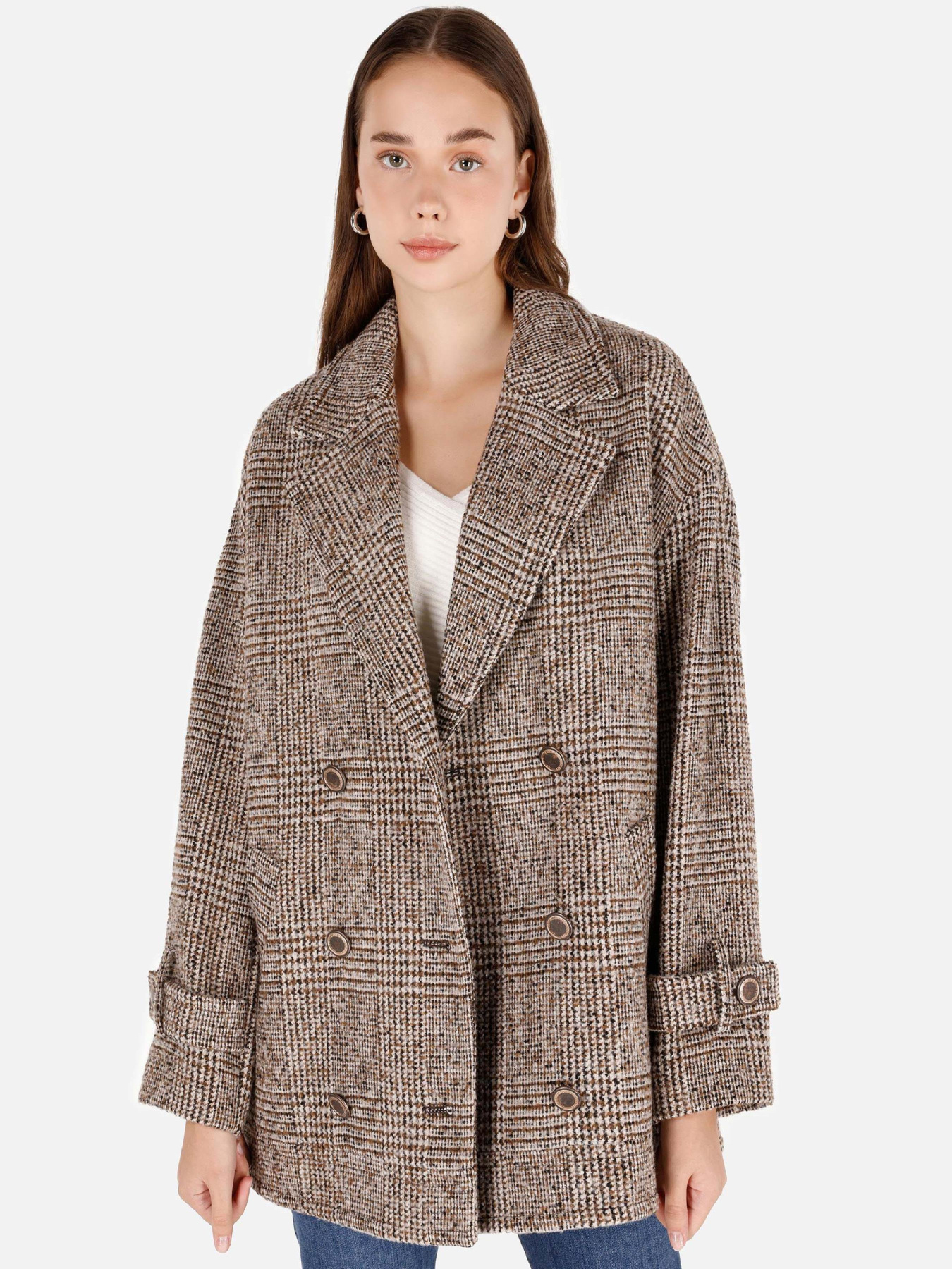 Пальта та плащі Colin’s модель CL1070983_Q1.V1_LBR Пальта та плащі Colin’s модель CL1070983_Q1.V1_LBR Фото