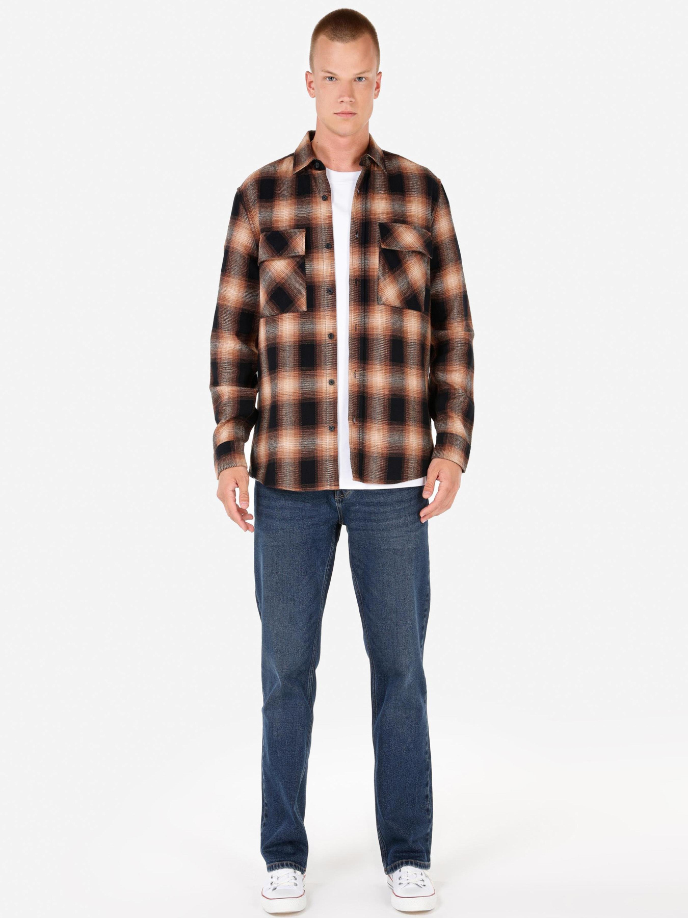 Сорочки Colin’s модель CL1070025_Q1.V1_BRW Фото