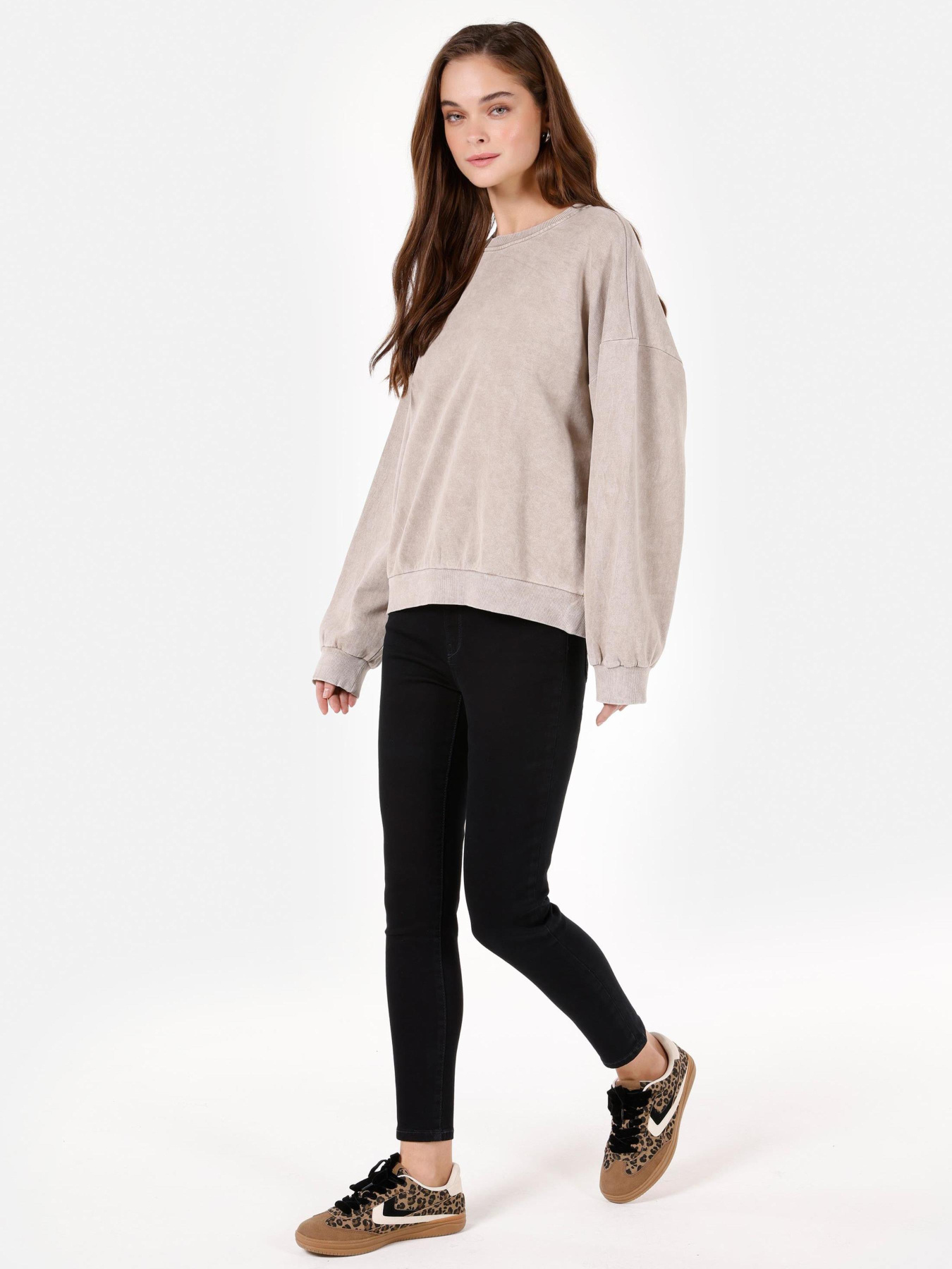 Кофты и свитера Colin’s модель CL1070192_Q1.V1_BEI Фото