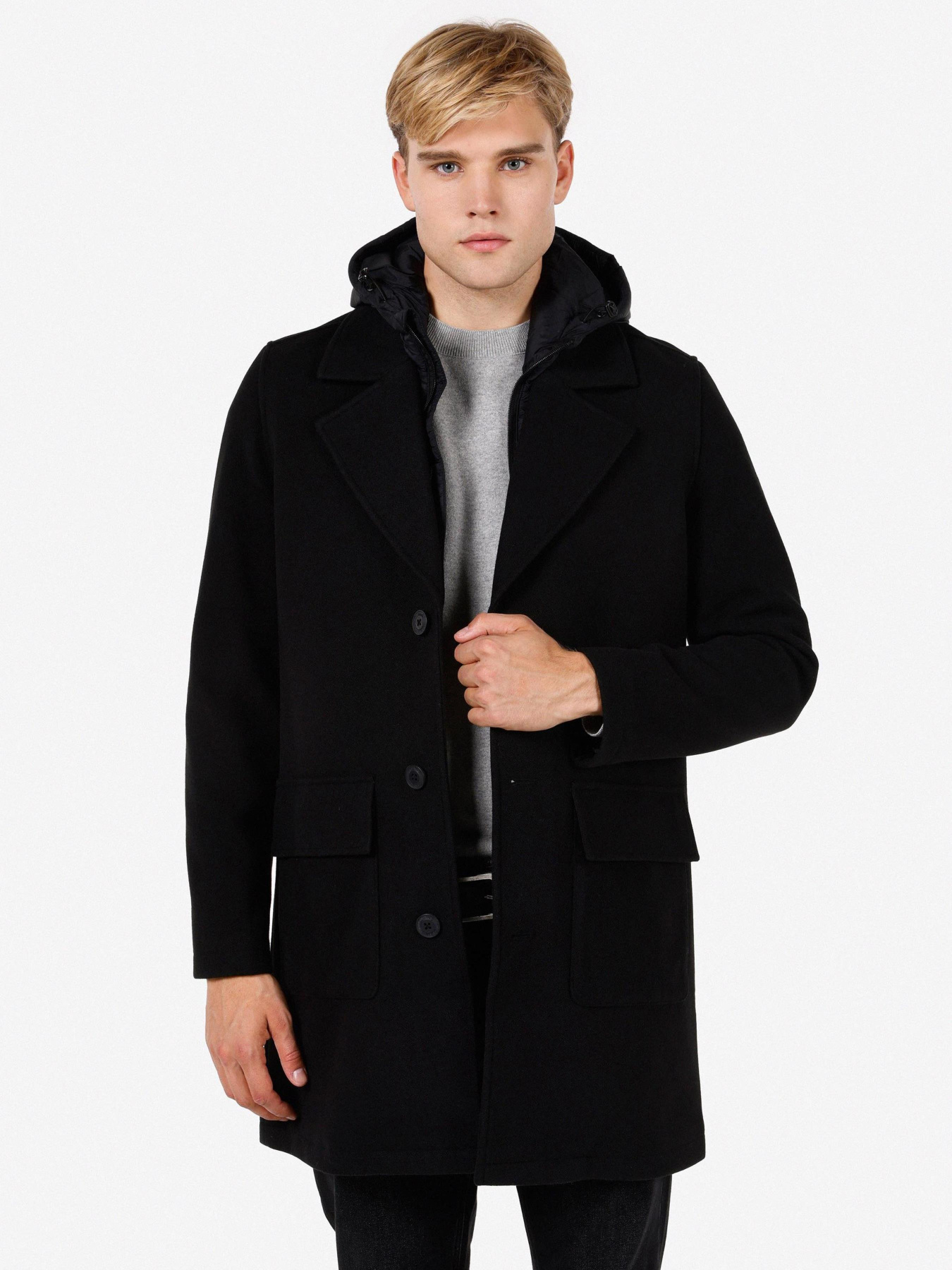 Куртки та дублянки Colin’s модель CL1071017_Q1.V1_BLK Фото