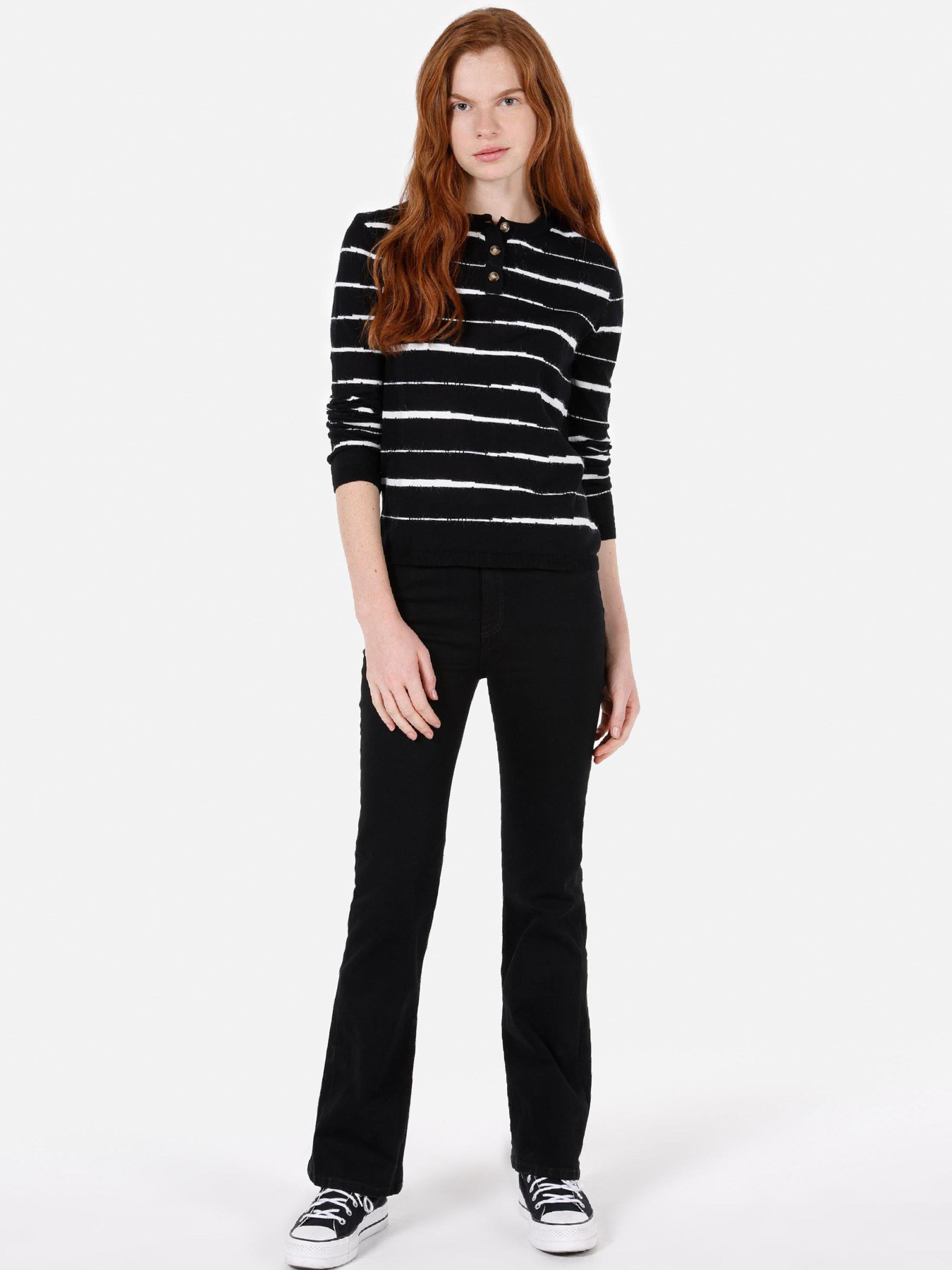 Кофты и свитера Colin’s модель CL1072527_Q1.V1_BLK Фото