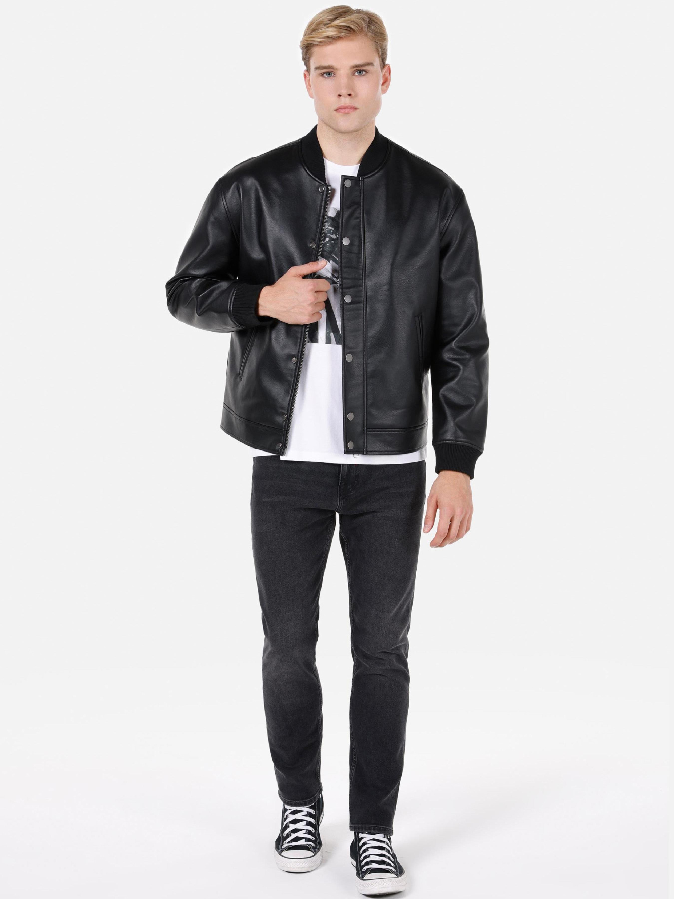 Куртки та дублянки Colin’s модель CL1072653_Q1.V1_BLK Фото