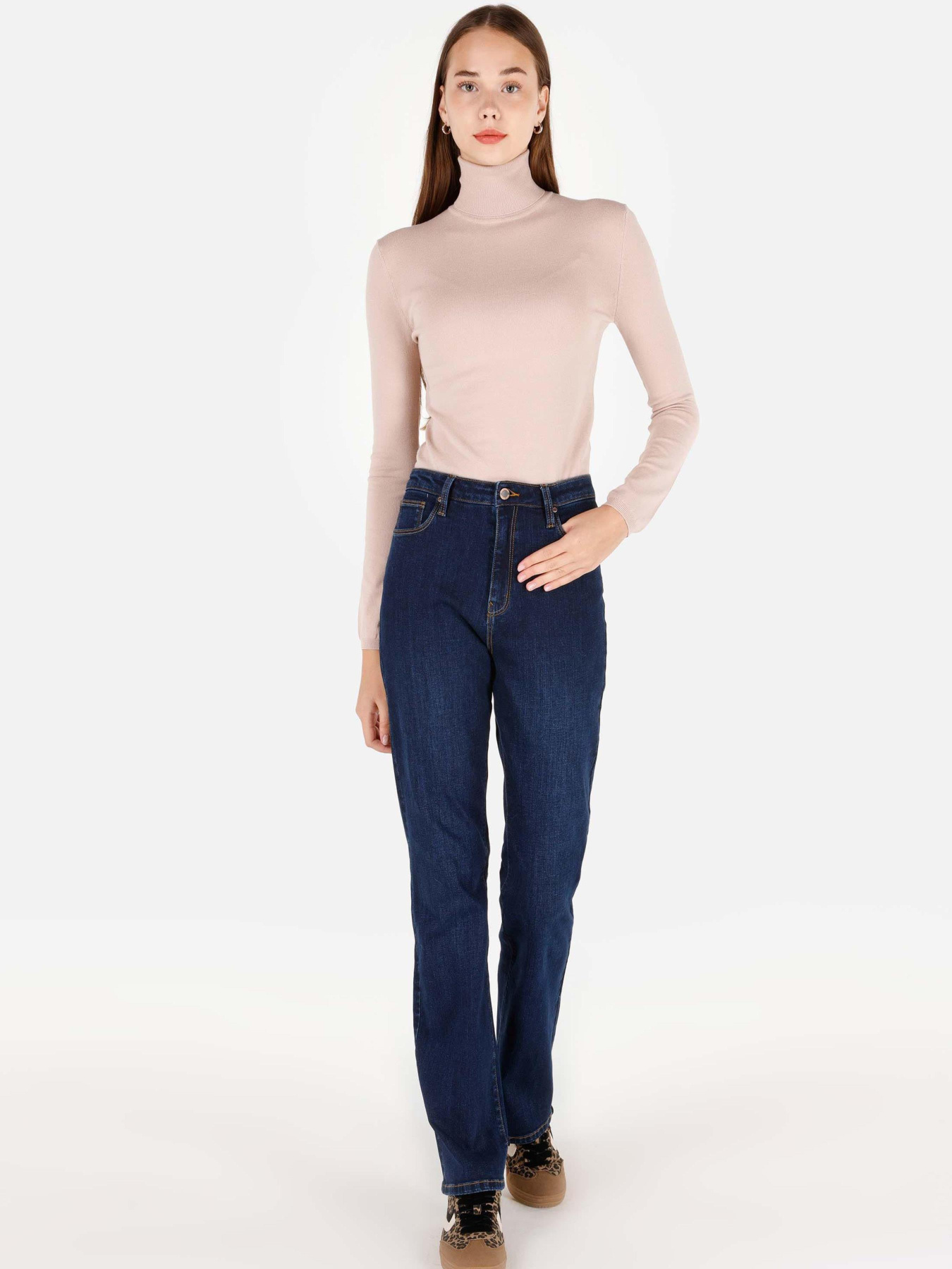 Кофты и свитера Colin’s модель CL1070208_Q1.V1_BEI Фото