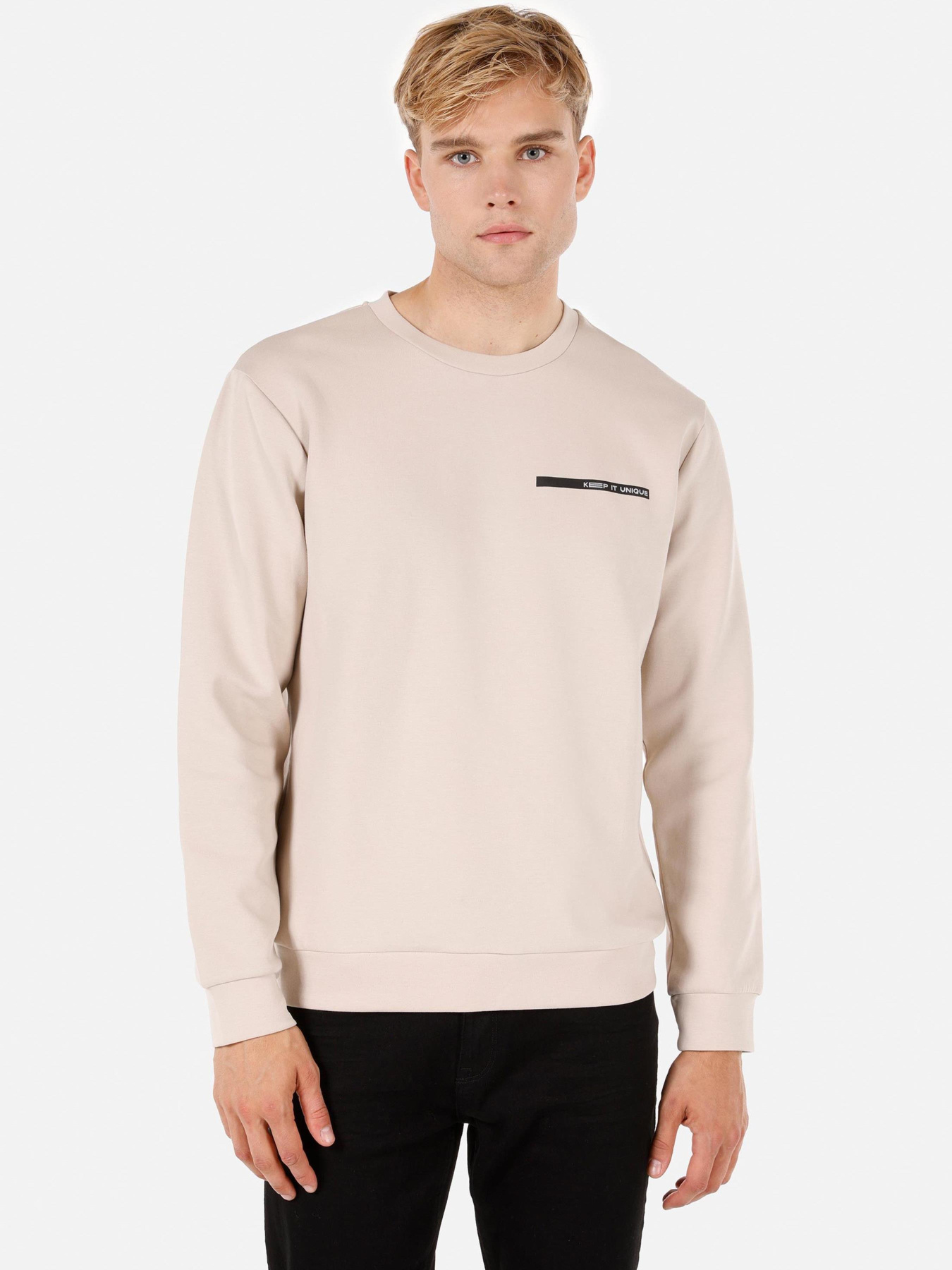 Кофти та светри Colin’s модель CL1071232_Q1.V1_BEI Фото