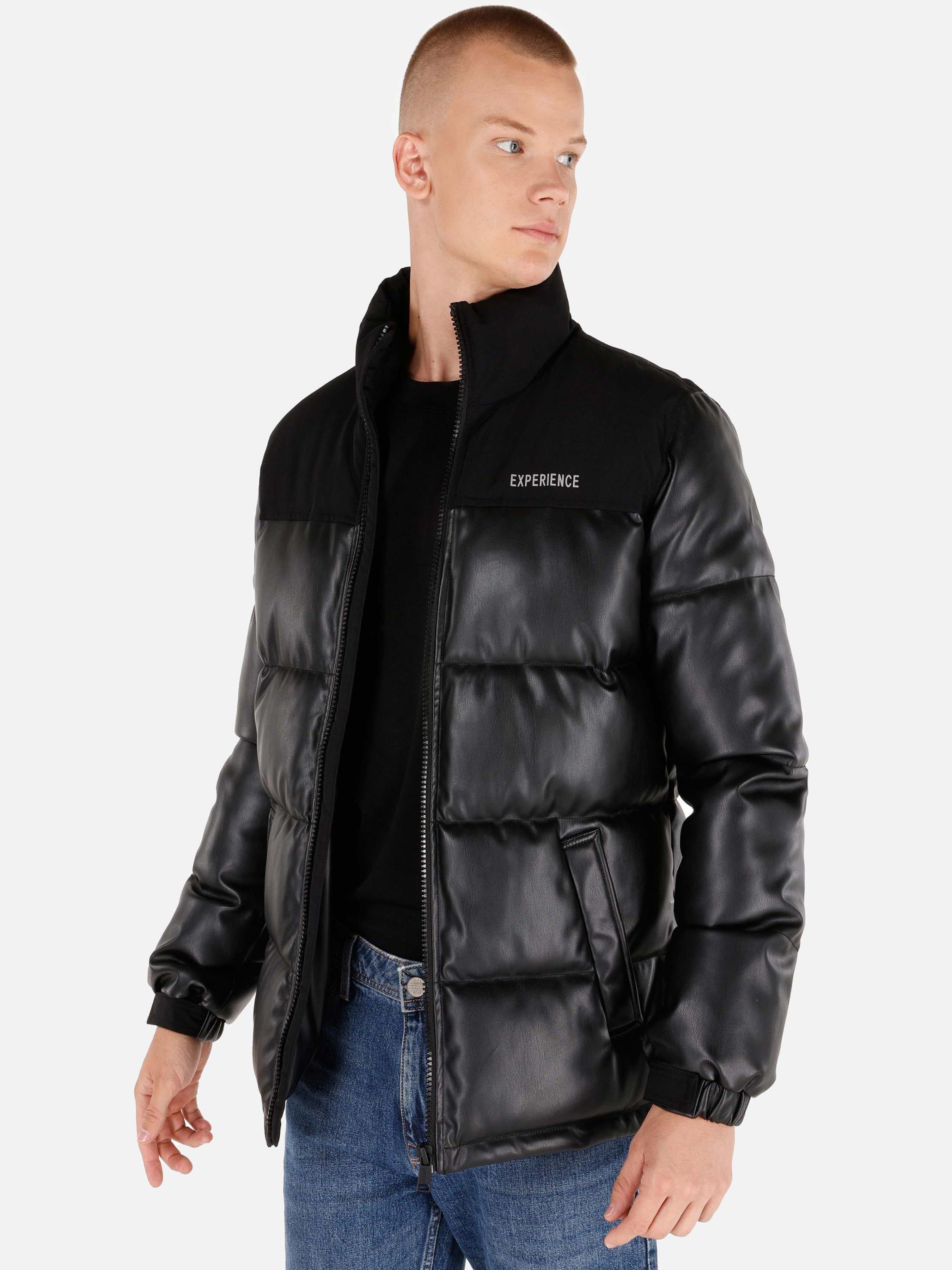 Чоловічі Куртки та дублянки Colin’s  (CL1065806_Q1.V1_BLK) колір чорний, матеріал комбінований верх