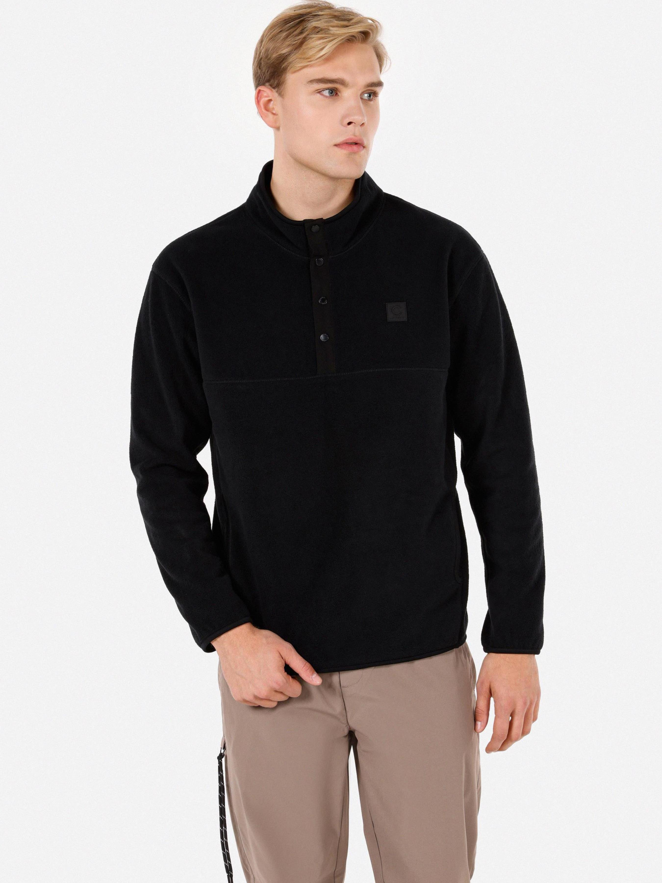 Кофты и свитера Colin’s модель CL1070056_Q1.V1_BLK Фото