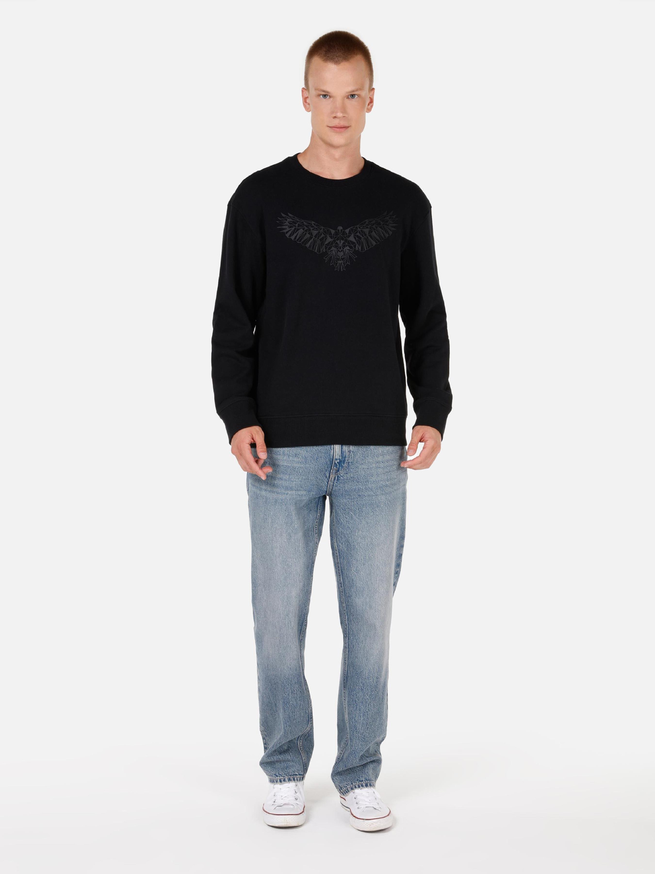 Кофты и свитера Colin’s модель CL1070653_Q1.V1_BLK Фото