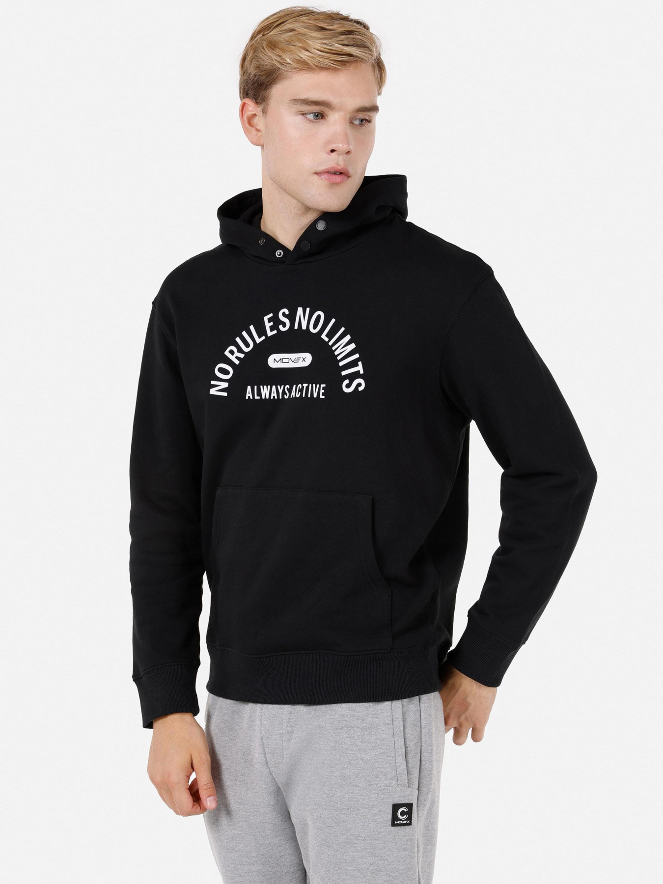 Худи и свитшоты Colin’s модель CL1070964_Q1.V1_BLK Фото