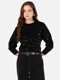 Кофты и свитера Colin’s модель CL1071142_Q1.V1_BLK Фото