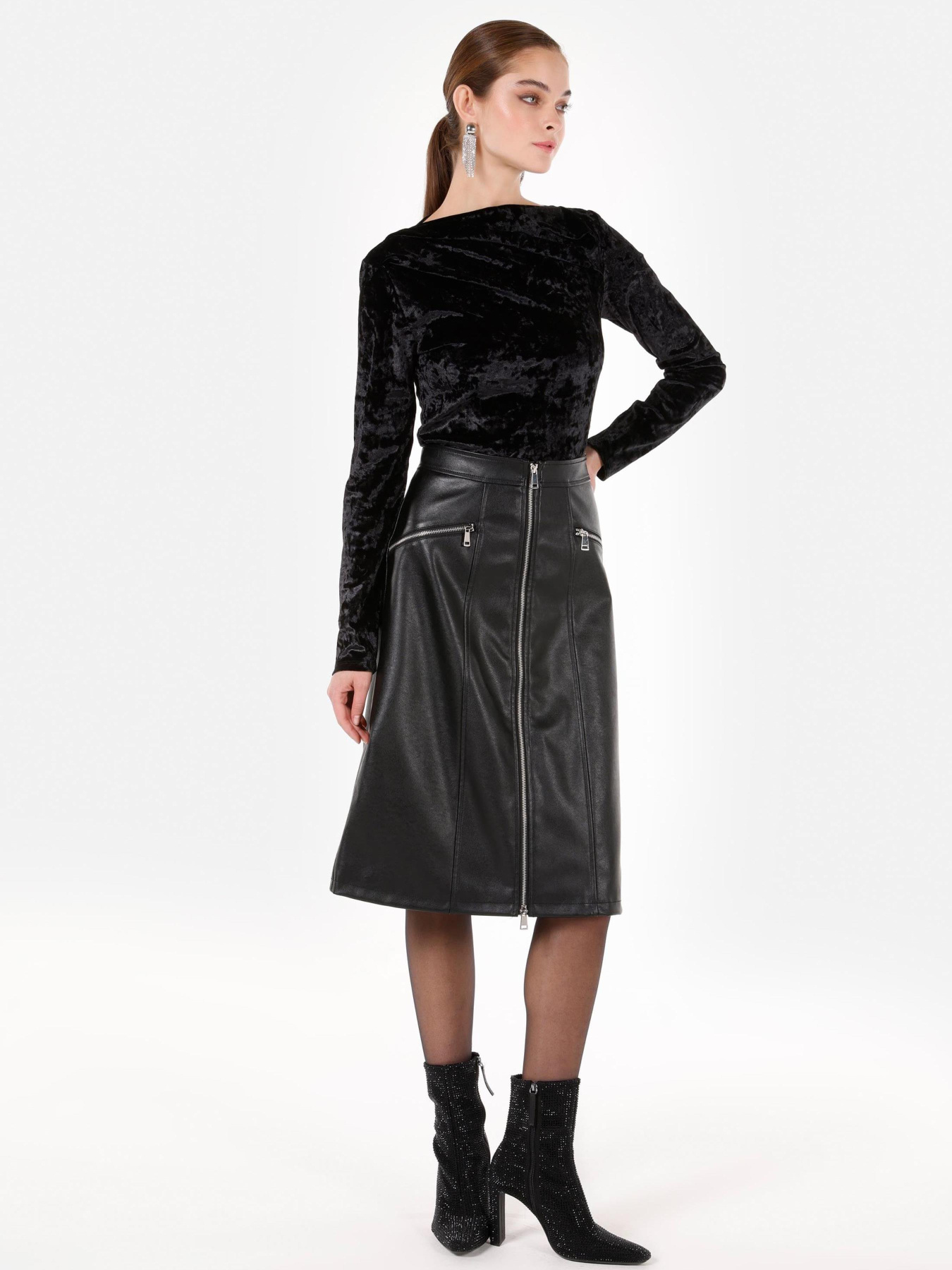 Спідниці Colin’s модель CL1071189_Q1.V1_BLK Фото