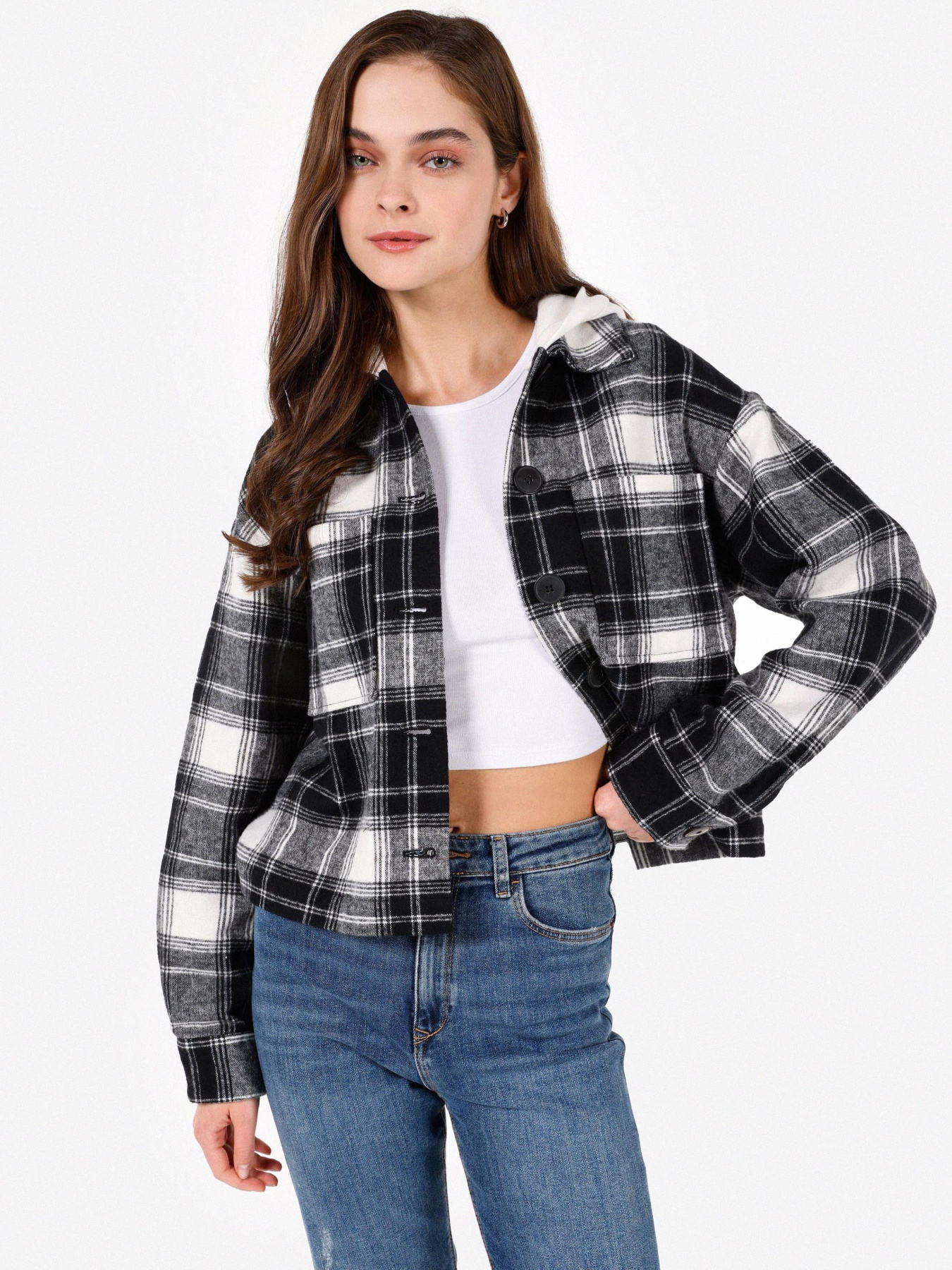 Рубашки Colin’s модель CL1071205_Q1.V1_BLK Фото