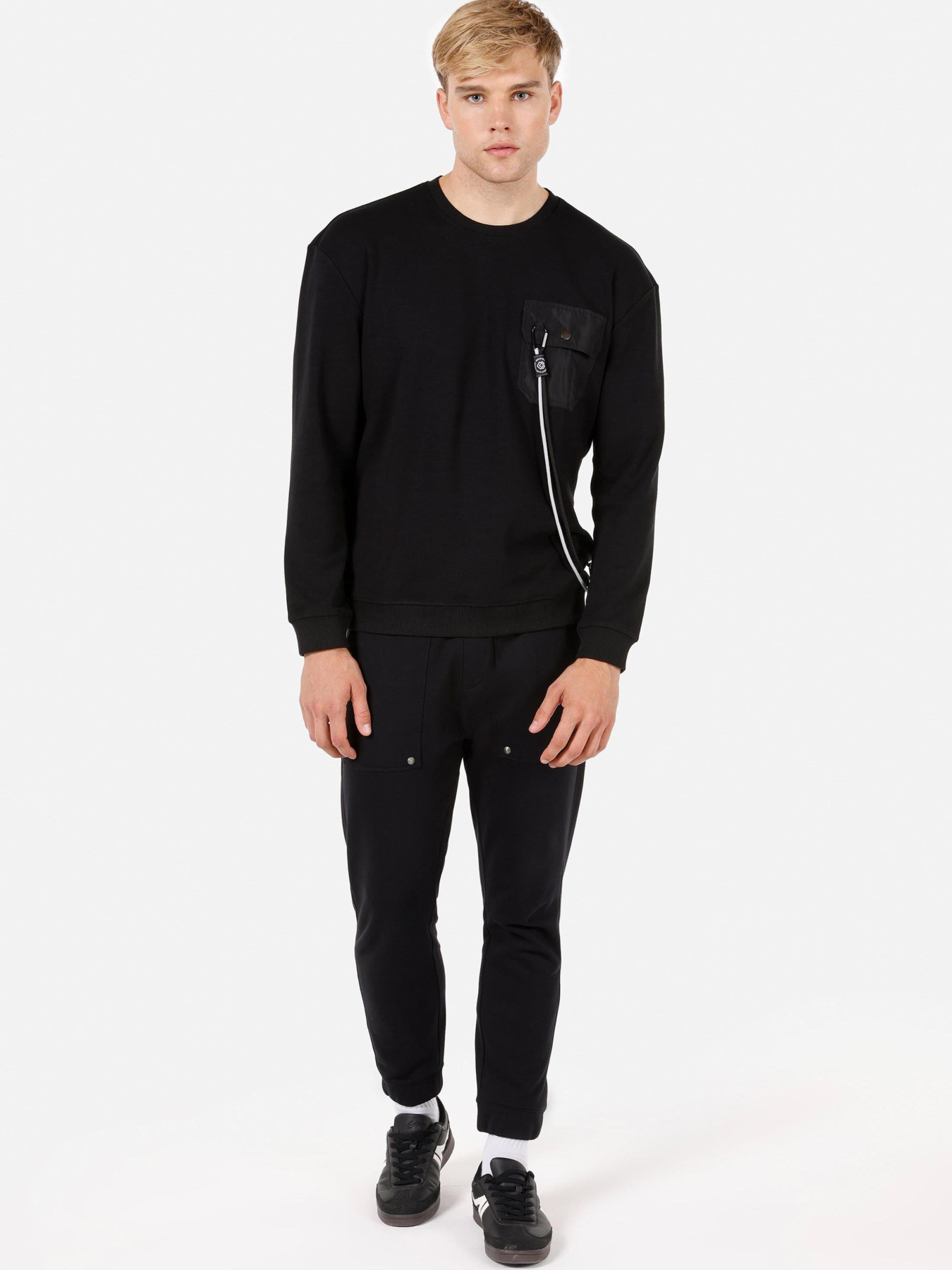 Кофты и свитера Colin’s модель CL1071222_Q1.V1_BLK Фото