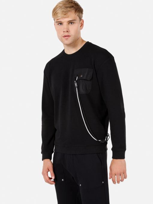 Кофты и свитера Colin’s модель CL1071222_Q1.V1_BLK Фото