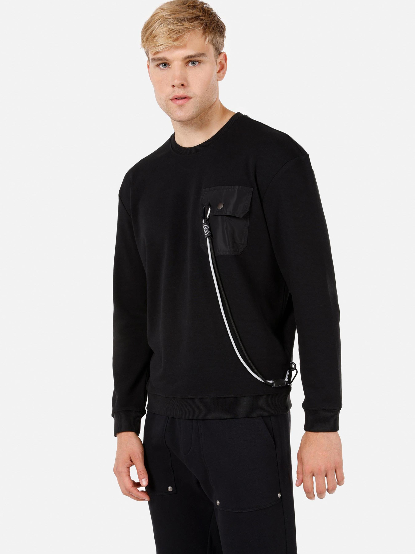 Худи и свитшоты Colin’s модель CL1071222_Q1.V1_BLK Фото