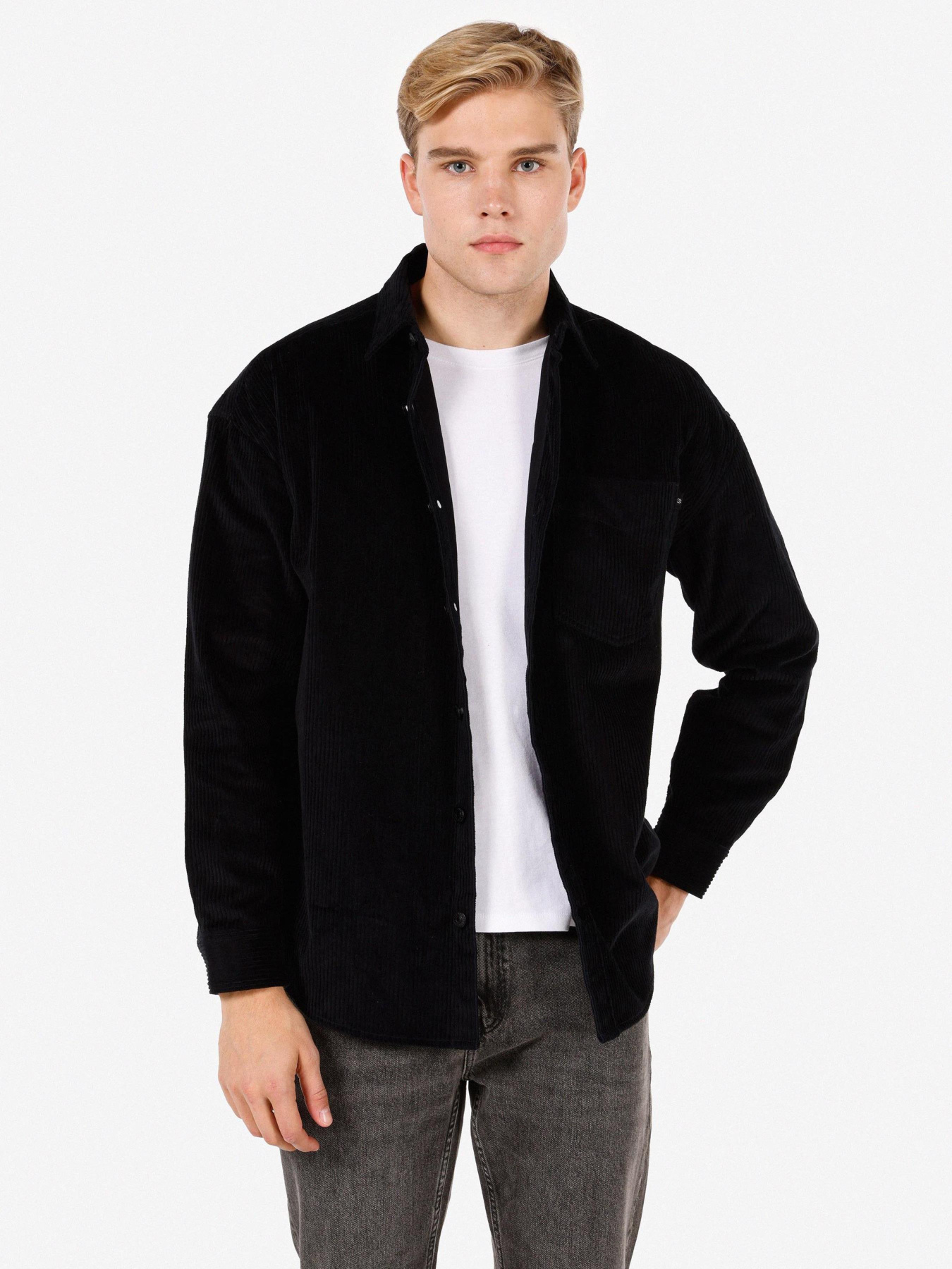 Рубашки Colin’s модель CL1071444_Q1.V1_BLK Фото