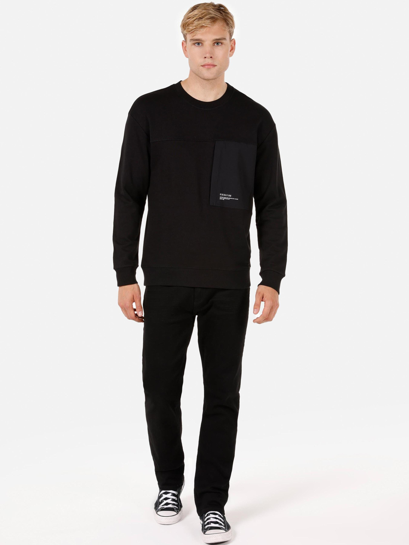 Худи и свитшоты Colin’s модель CL1071919_Q1.V1_BLK Фото