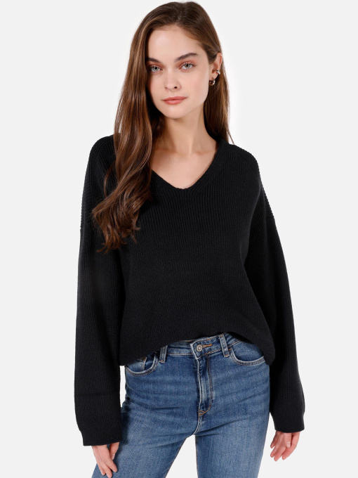 Кофты и свитера Colin’s модель CL1072363_Q1.V1_BLK Фото