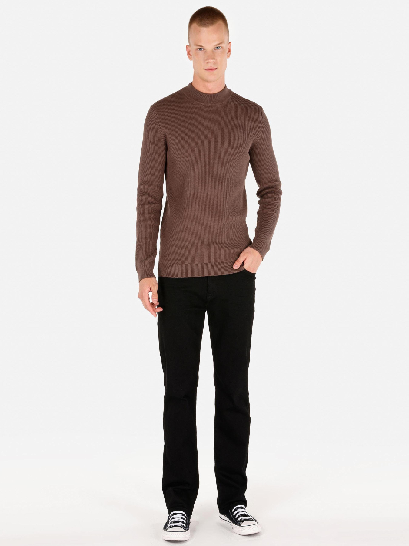 Кофти та светри Colin’s модель CL1069886_Q1.V1_BRW Фото