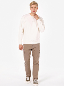 Кофты и свитера Colin’s модель CL1070085_Q1.V1_ECR Фото