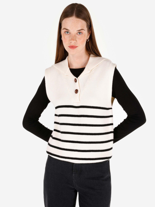 Кофты и свитера Colin’s модель CL1070274_Q1.V1_ECR Фото