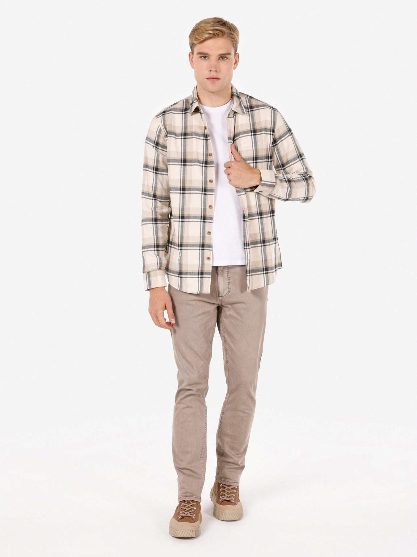 Рубашки Colin’s модель CL1071256_Q1.V1_ECR Фото