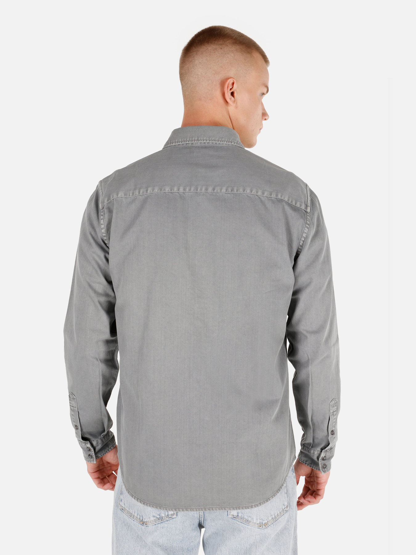 Рубашки Colin’s модель CL1071462_Q1.V1_GRA Фото