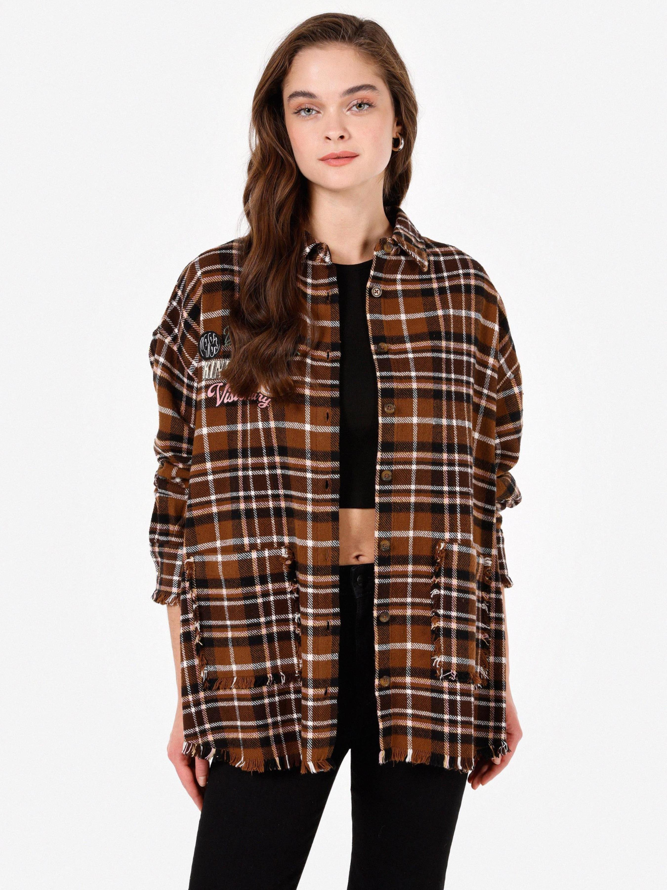 Рубашки Colin’s модель CL1071173_Q1.V1_LBR Фото