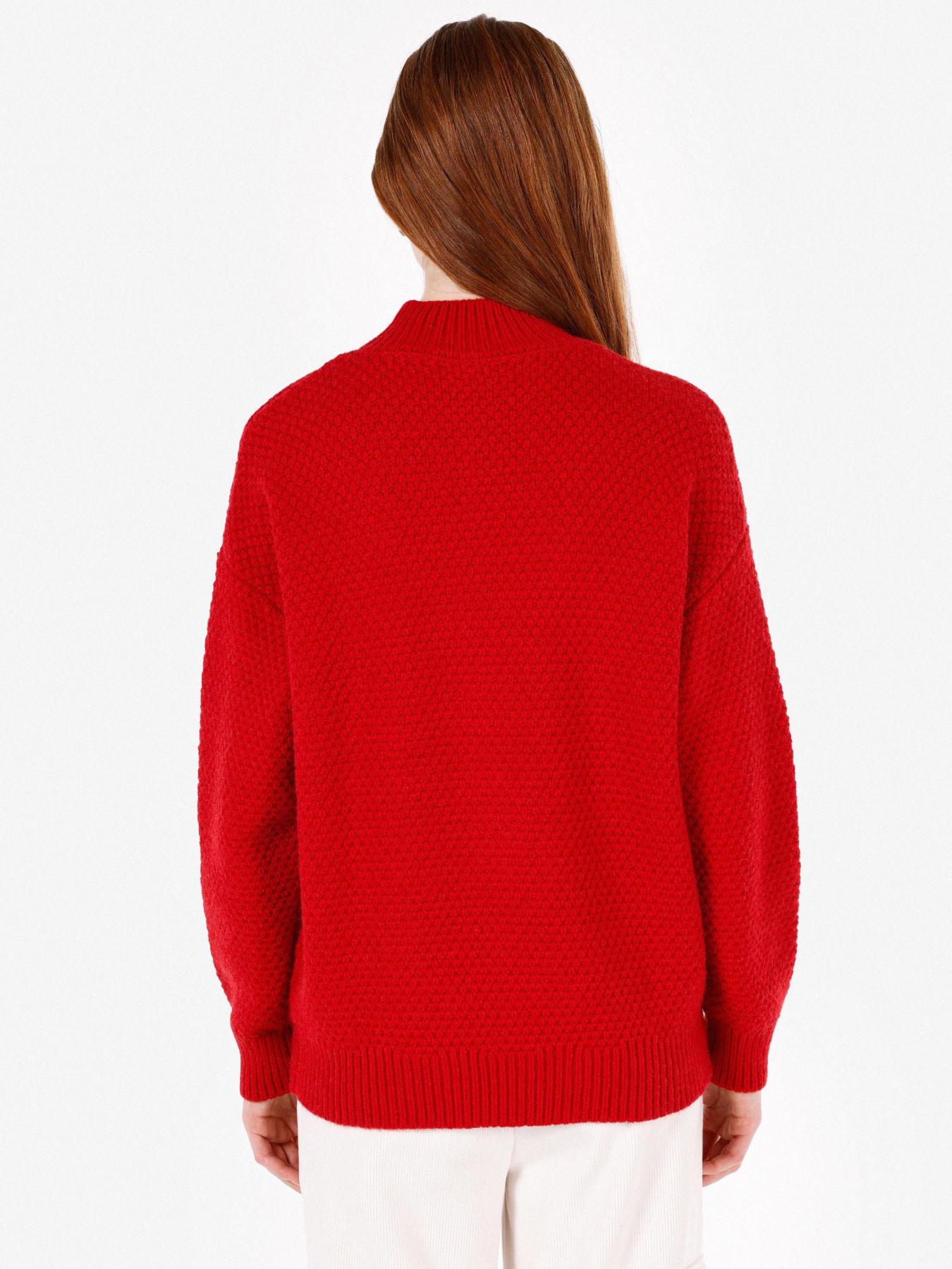 Кофты и свитера Colin’s модель CL1071750_Q1.V1_RED Фото