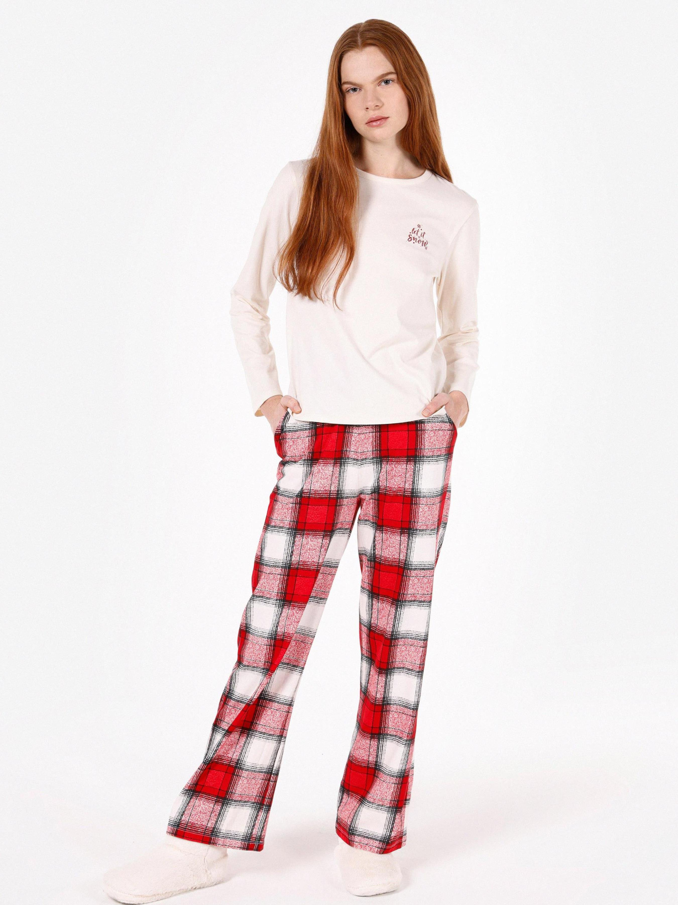 Одежда для дома и сна Colin’s модель CL1071890_Q1.V1_RED Фото