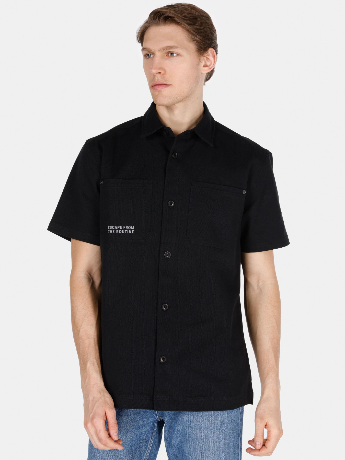 Сорочки Colin’s модель CL1073361_Q1.V1_BLK Фото