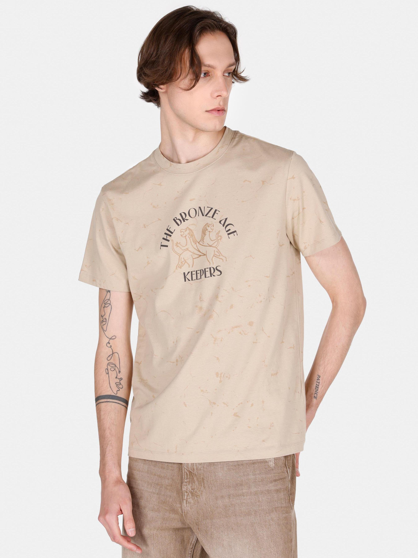 Футболки і поло Colin’s модель CL1071956_Q1.V1_BEI Футболки і поло Colin’s модель CL1071956_Q1.V1_BEI Фото