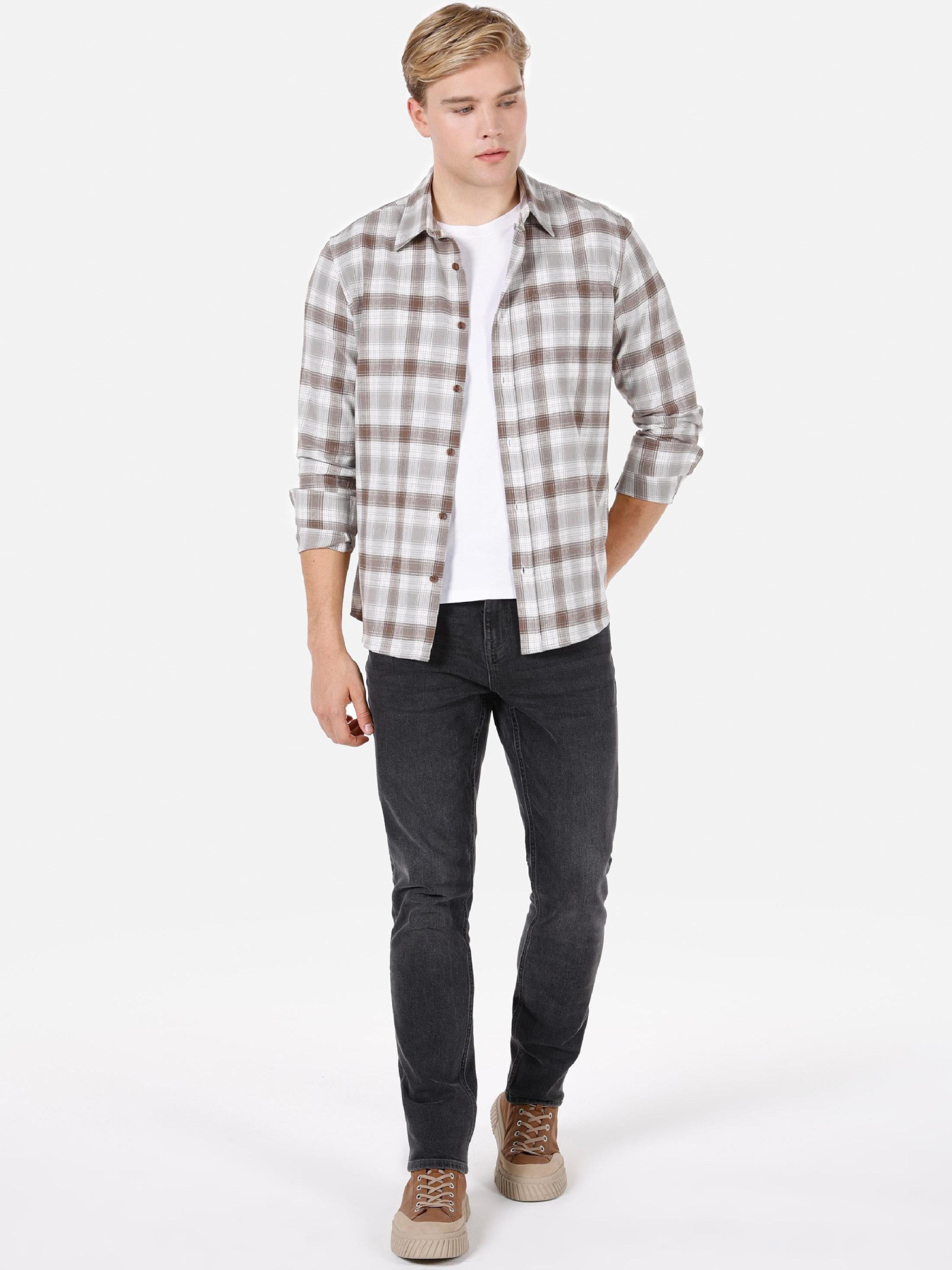 Рубашки Colin’s модель CL1072091_Q1.V1_BRW Фото