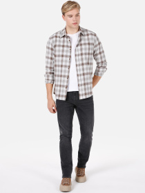 Рубашки Colin’s модель CL1072091_Q1.V1_BRW Рубашки Colin’s модель CL1072091_Q1.V1_BRW Фото