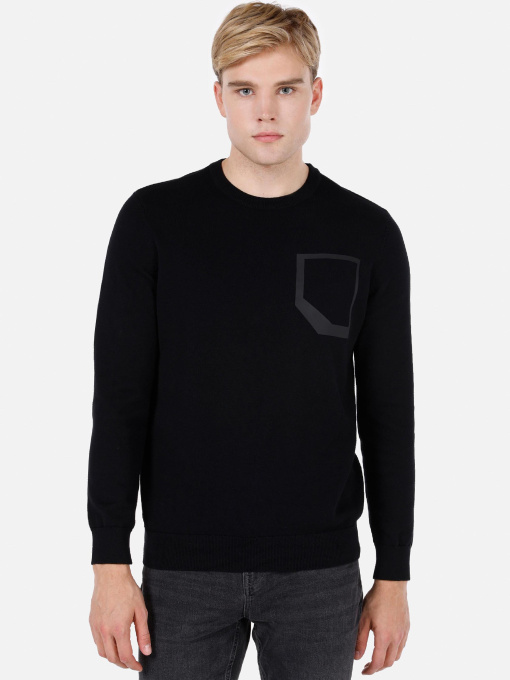 Худи и свитшоты Colin’s модель CL1072468_Q1.V1_BLK Фото