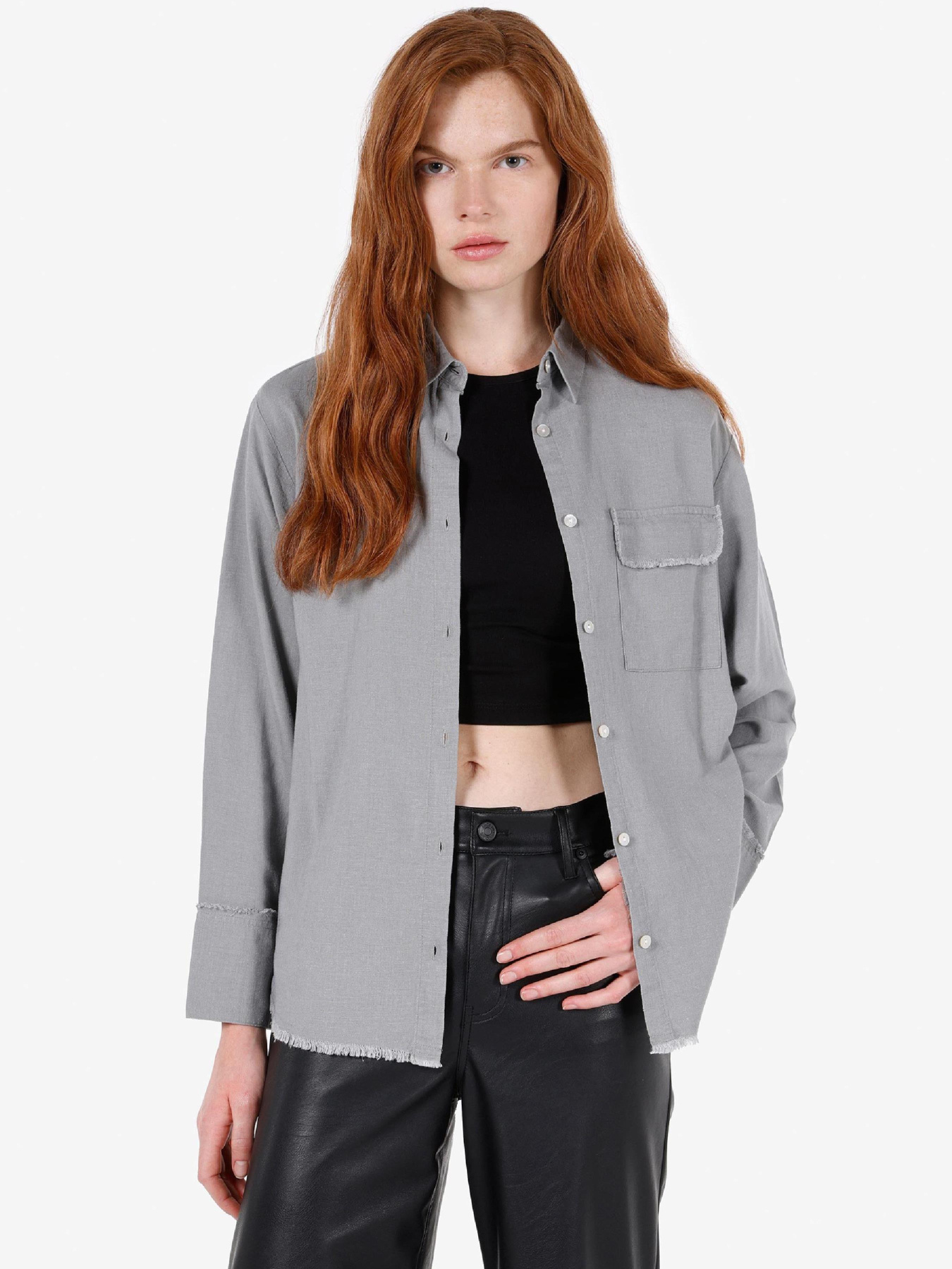 Рубашки Colin’s модель CL1072496_Q1.V1_GRA Фото