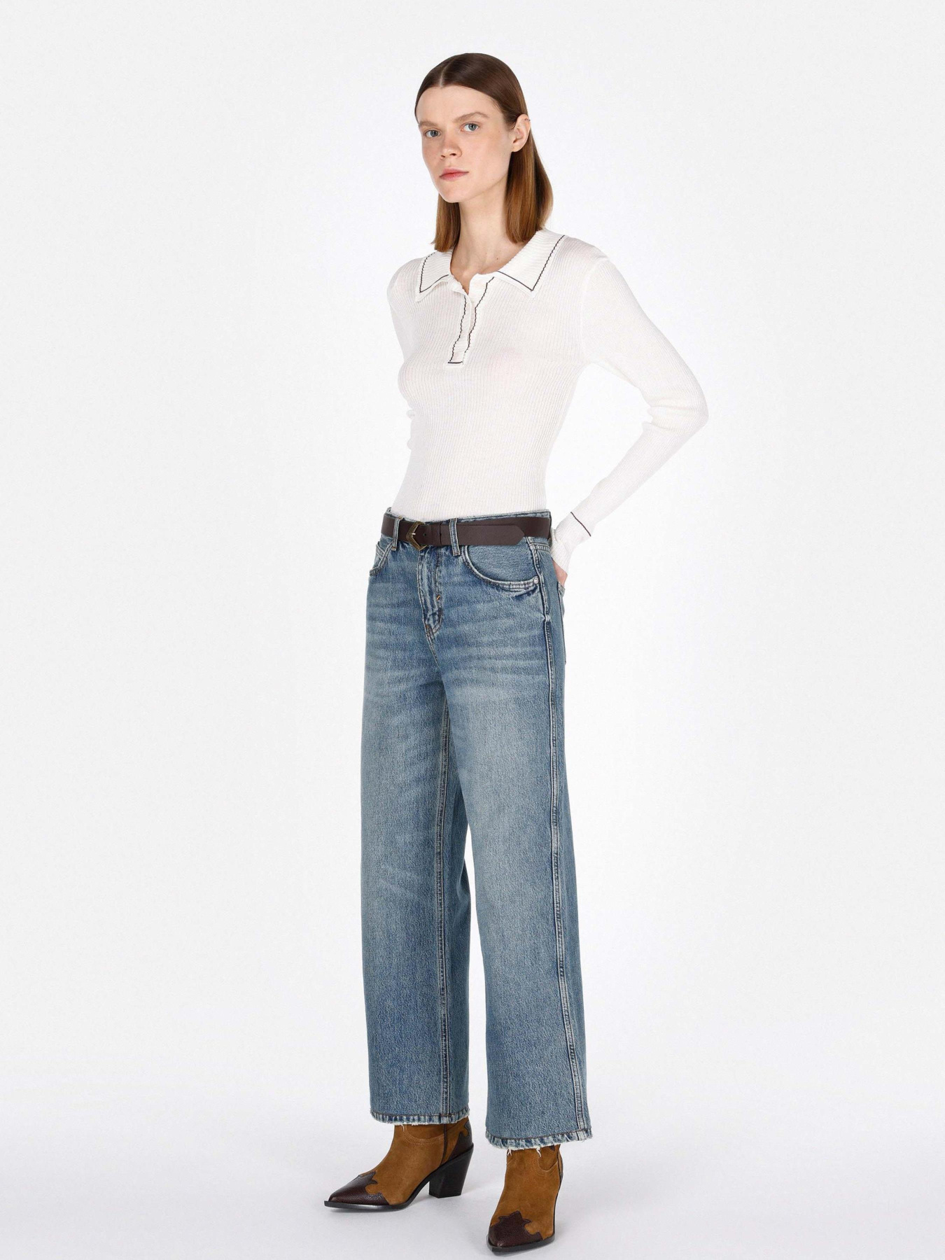 Прямые джинсы Colin’s модель CL1074522_Q1.V1_DN44224 Фото