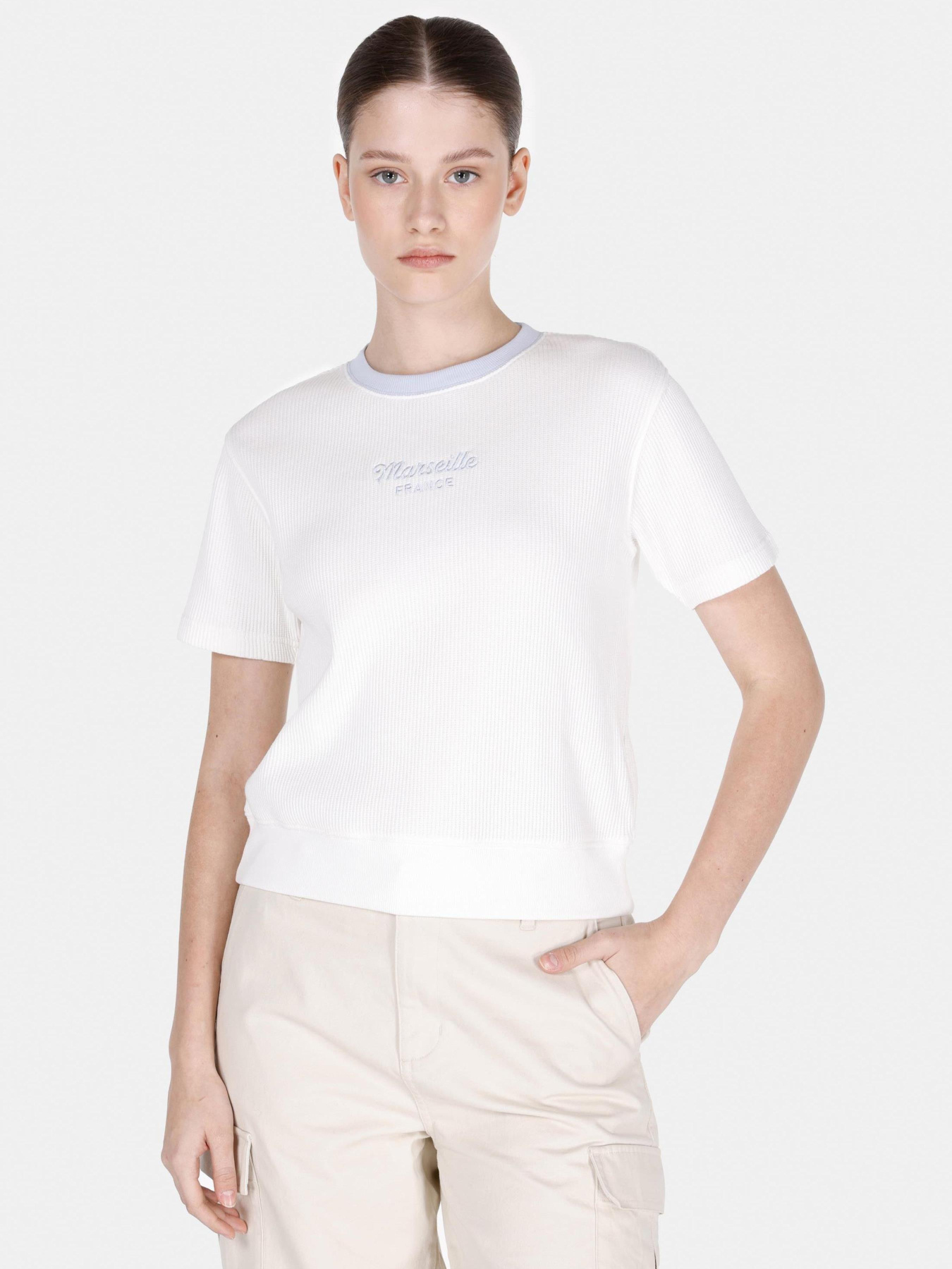 Кофты и свитера Colin’s модель CL1073165_Q1.V1_WHT Фото