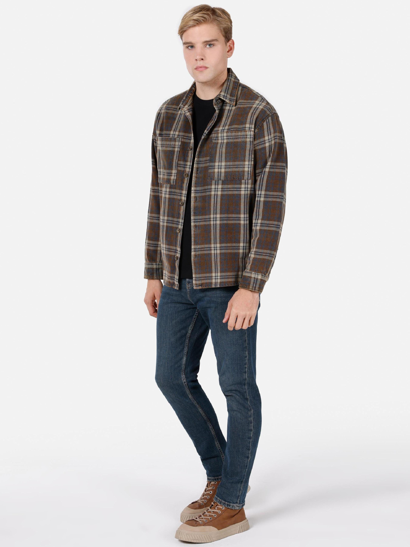 Сорочки Colin’s модель CL1071273_Q1.V1_BRW Фото