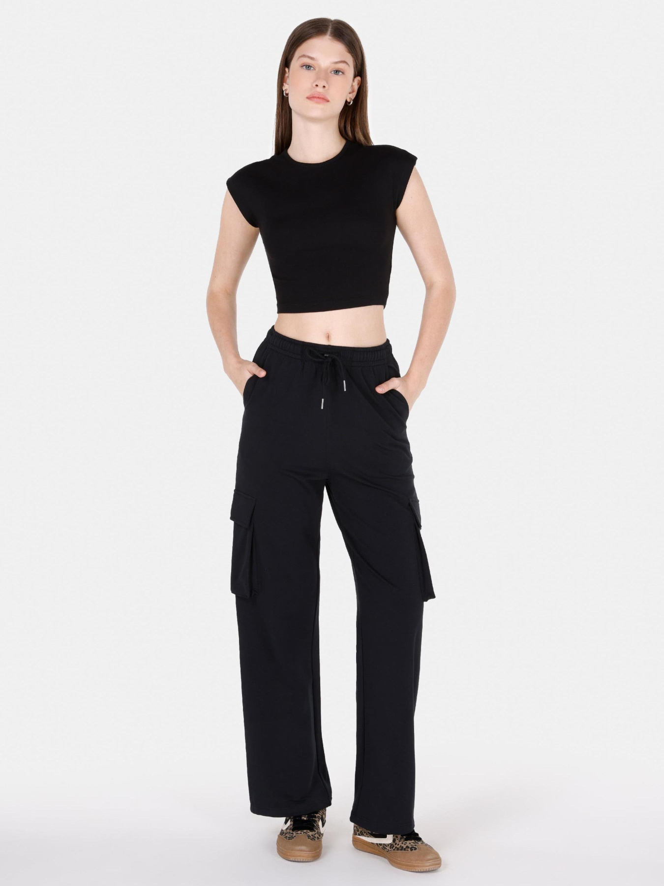 Штаны спортивные Colin’s модель CL1072561_Q1.V1_BLK Фото