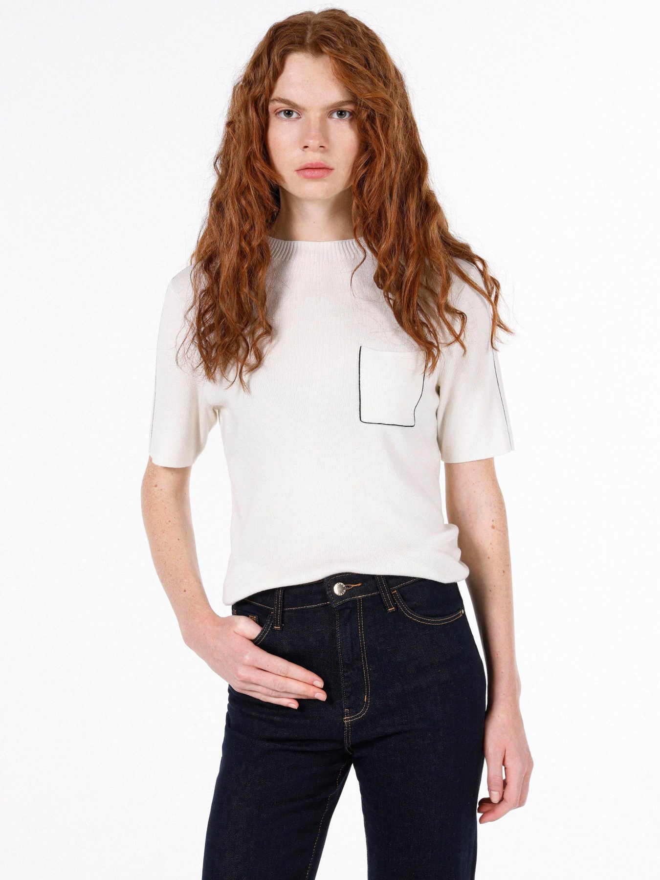 Футболки и поло Colin’s модель CL1072526_Q1.V1_ECR Фото