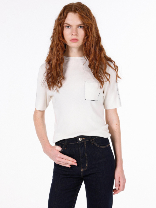 Футболки и поло Colin’s модель CL1072526_Q1.V1_ECR Фото