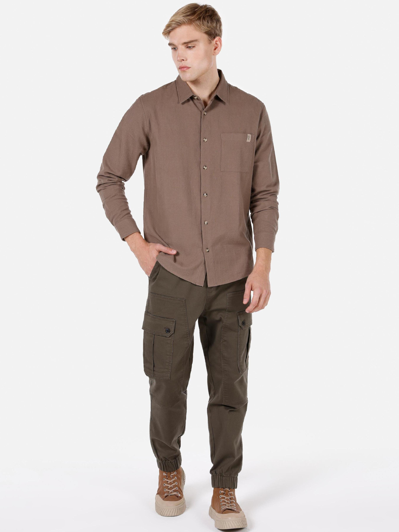 Рубашки Colin’s модель CL1072116_Q1.V1_LBR Фото